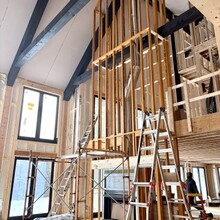Luxury Home in Stratton Vermont under construction